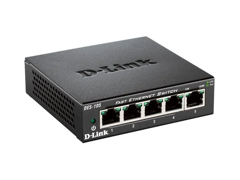 D-Link DES-105/E Fast Ethernet Switch