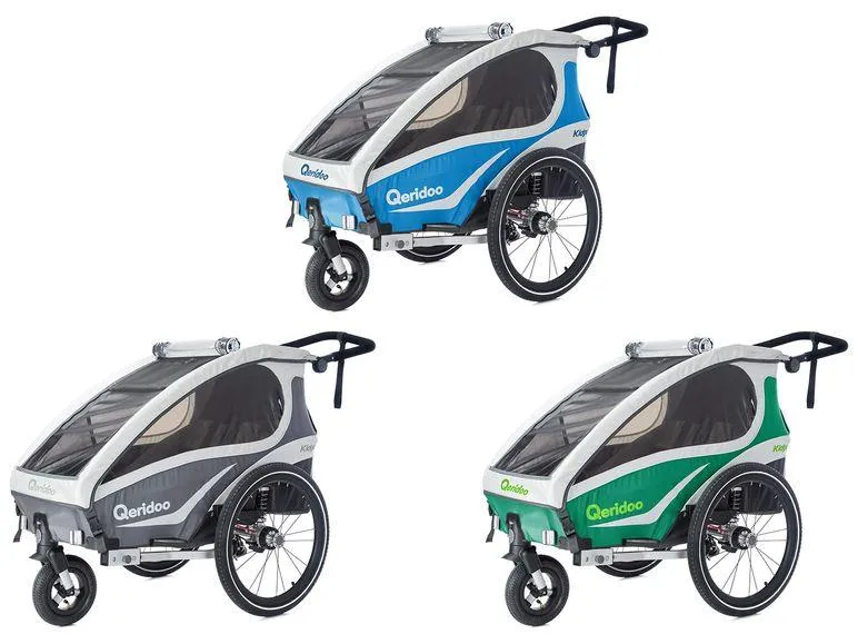 Qeridoo Fahrradanhänger Kidgoo1 2018