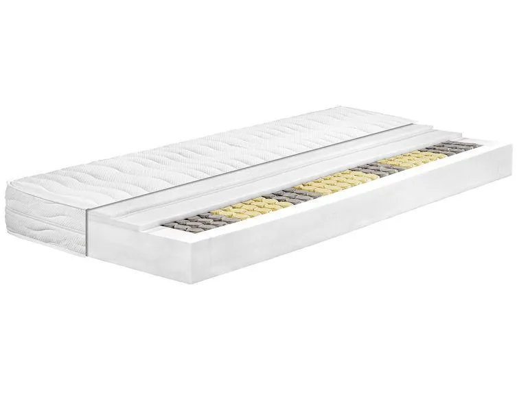 MERADISO® 7-Zonen Tonnentaschen-Federkernmatratze, 90 x 200 cm, H2