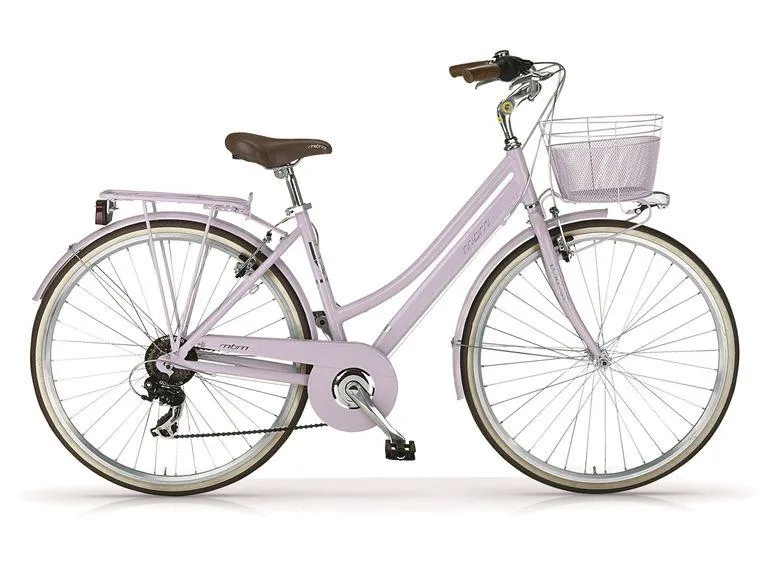 MBM Trekkingbike New Boulevard Woman 28 inkl. Korb Lila