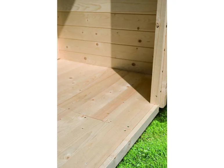 Karibu Fußboden für Gerätehaus Trave