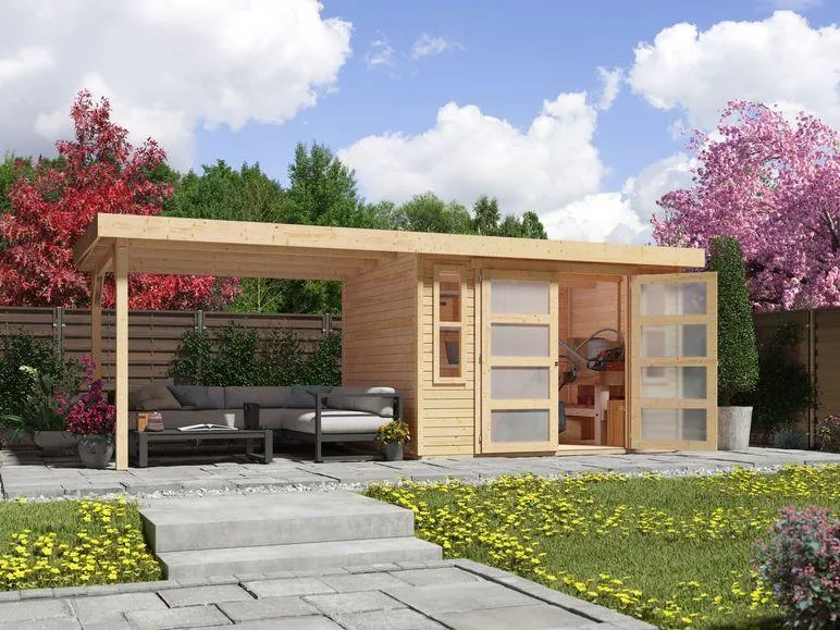 Karibu Gartenhaus Trundholm 2