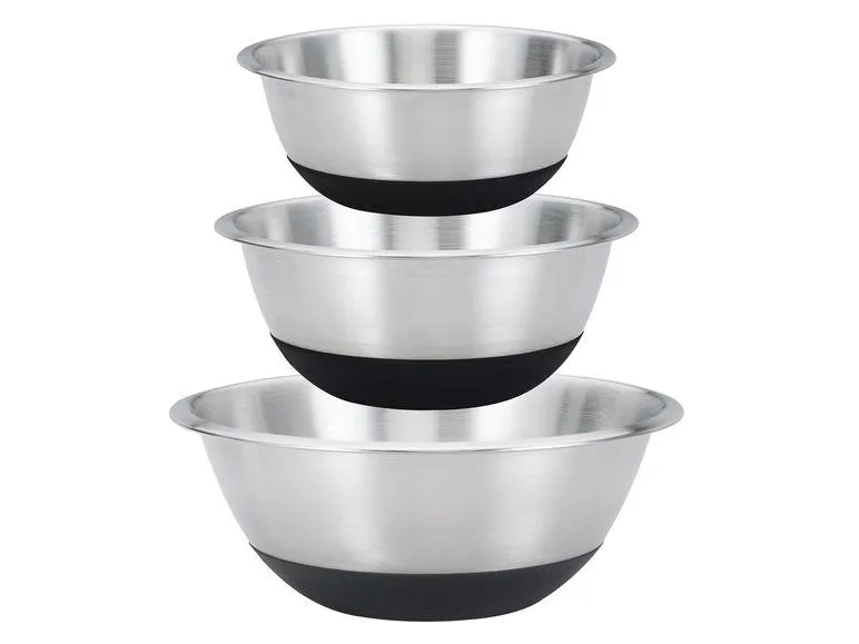 KING Schüsselset Black Steel 3-teilig