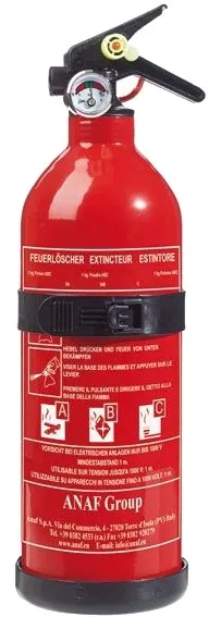 Lidl ANAF 1-kg-ABC-Pulverfeuerlöscher