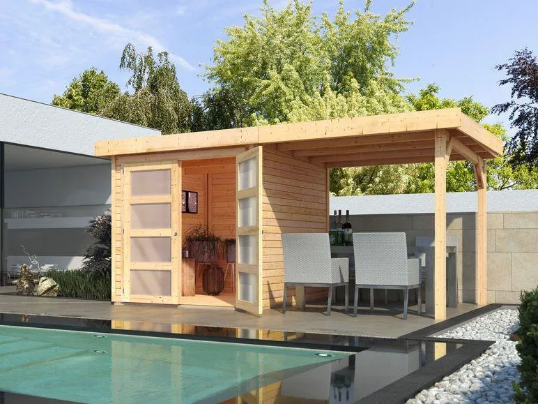 Karibu Gartenhaus Trundholm 1