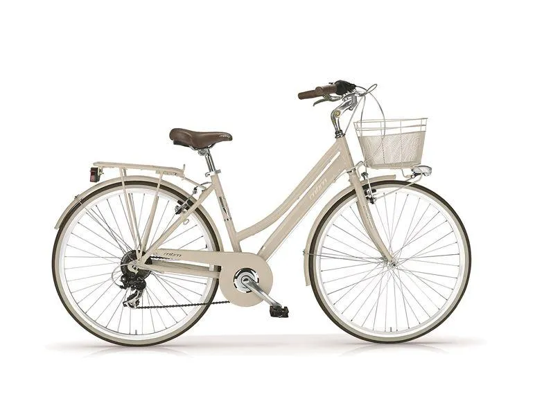 MBM Trekkingbike New Boulevard Woman 28 inkl. Korb Creme