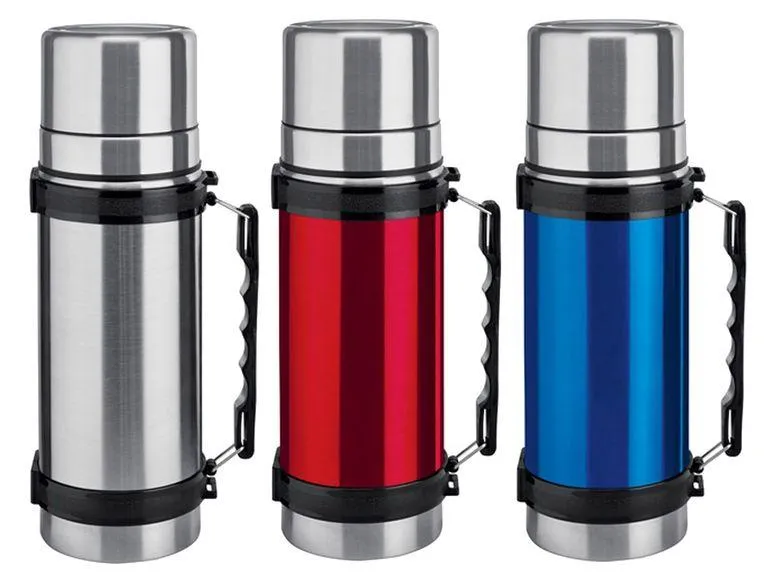 CRIVIT® Edelstahl Isolierflasche