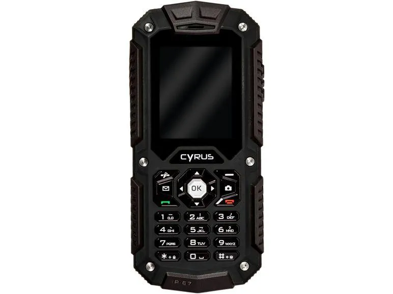 Cyrus Outdoor-Handy CM6 black Dual Sim