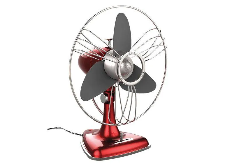 SALCO Tischventilator Vintage Metall STR-12