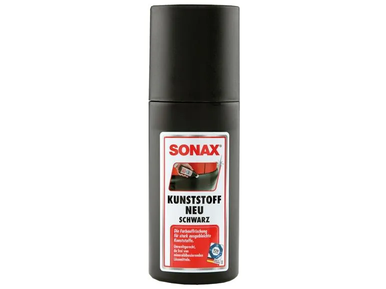 SONAX Kunststoff neu schwarz 100 ml