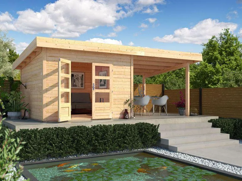 Karibu Gartenhaus Trundholm 4