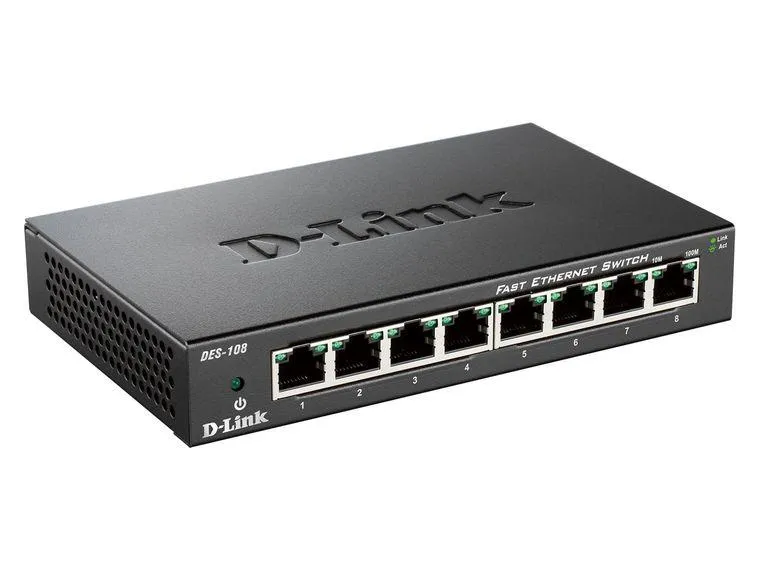 D-Link DES-108/E Fast Ethernet Switch
