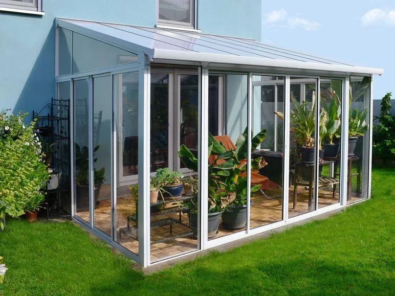 PALRAM Wintergarten Veranda San Remo weiss