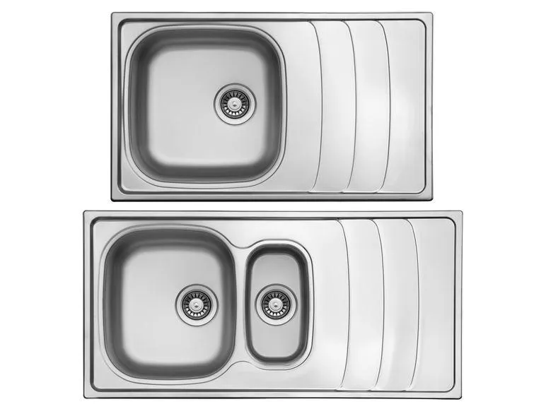 respekta Edelstahlspüle Miami