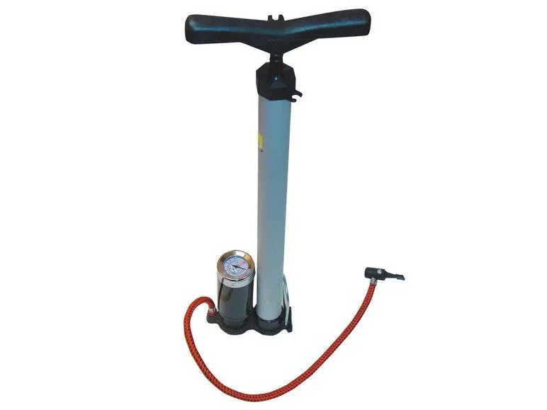 CARTEC Hochleistungs-Handluftpumpe, Alu Rohr