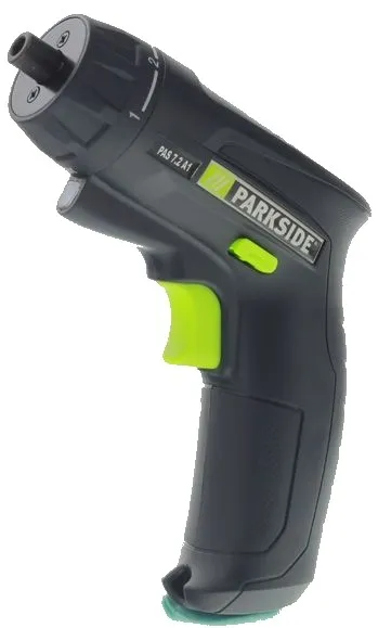 Lidl Parkside Akku-Schrauber PAS 7.2 A1 black velvet Ltd. Edition 2