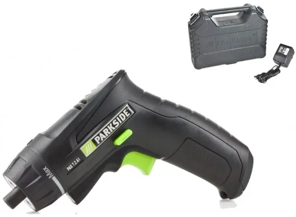 Lidl Parkside Akku-Schrauber PAS 7.2 A1 black velvet Ltd. Edition 3