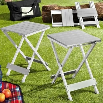 Lidl Rocktrail Campinghocker Alu 4er-Set