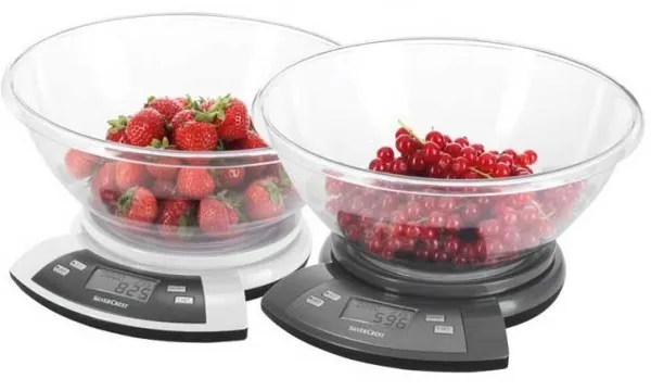 Lidl Silvercrest Küchenwaage mit Waagschale