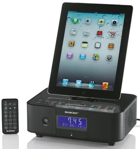 Lidl Silvercrest Radiowecker mit Dockingstation 2
