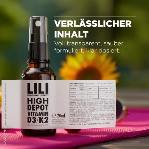 LILI Liposomal Liquids Vitamin D3 + K2 Spray 4