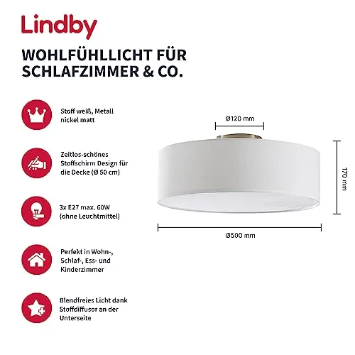 Lindby Deckenleuchte UC 2