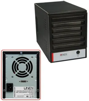 Lindy Quad Drive SAS/SATA Multilane