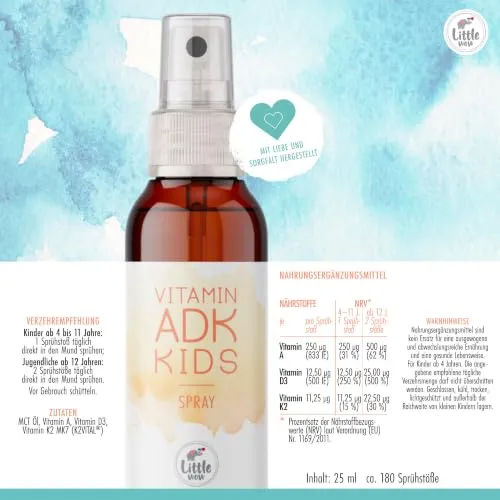 Little Wow Vitamin D3 K2 5