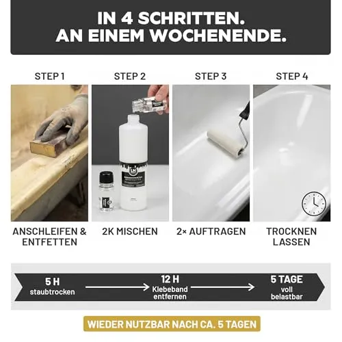 LM-Kreativ Badewannenlack 2K 7