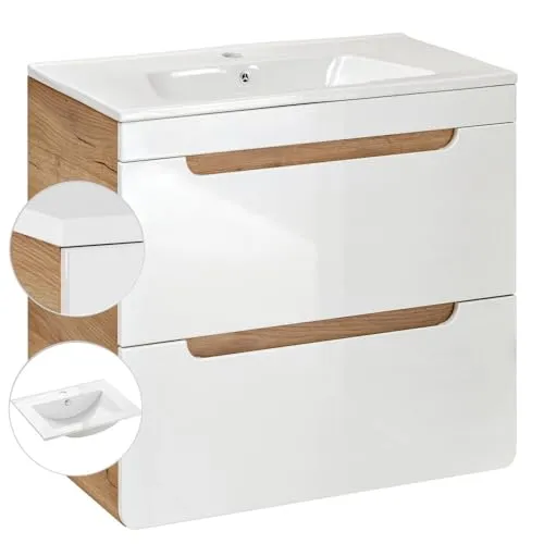 Lomadox Badezimmermöbel Set UC