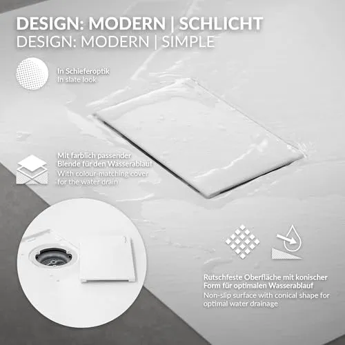 LuxeBath Duschwanne 3