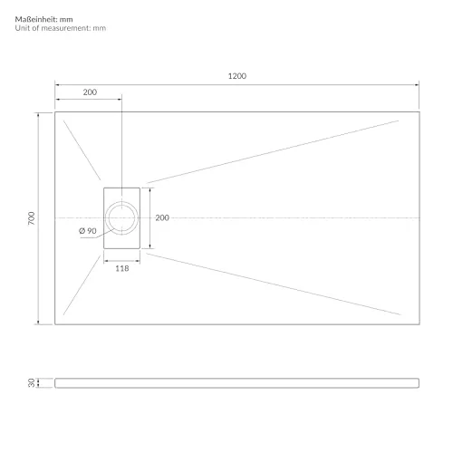 LuxeBath Duschwanne 7