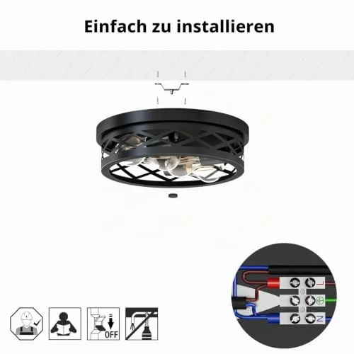 LVWIT Deckenlampe 4