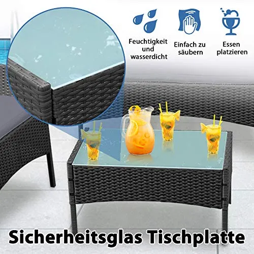 LZQ Balkonmöbel Set 3