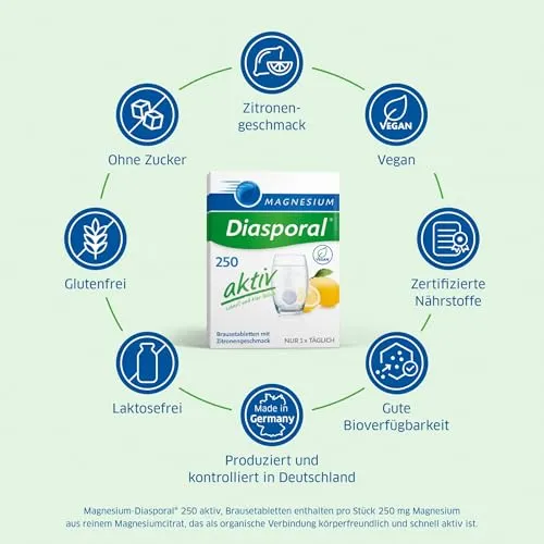 Magnesium Diasporal 250 aktiv 3