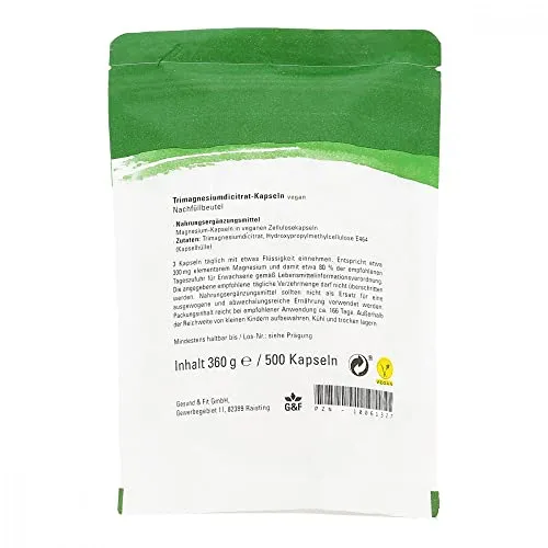 Magnesium PUR 500 Kapseln 2