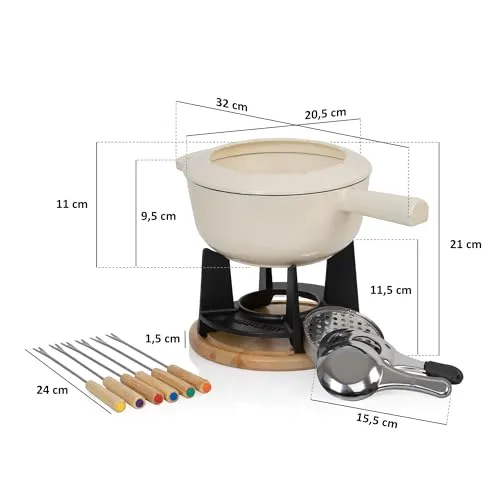 Mahlzeit Fondue Set 4