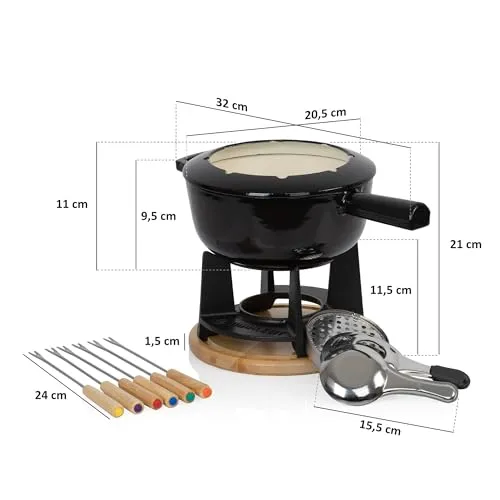 Mahlzeit Fondueset 4