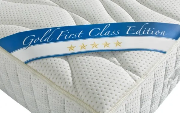 Malie Tonnentaschenfederkern-Matratze Gold mit Boxspring-Feeling 2