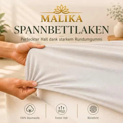 MALIKA Spannbettlaken 180x200 3