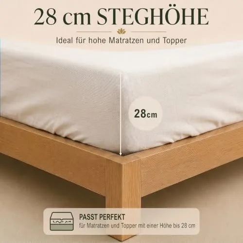 MALIKA Spannbettlaken 180x200 4