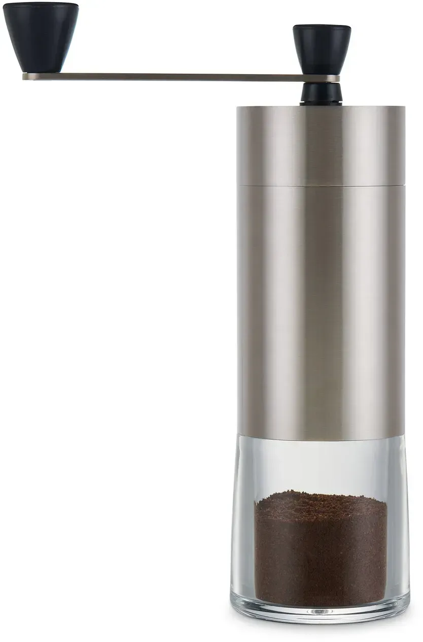 Manuelle Kaffeemühle Silber