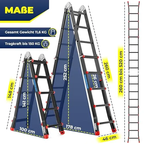 MASKO Aluminium 6in1 2