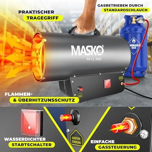 MASKO Gasheizer 2