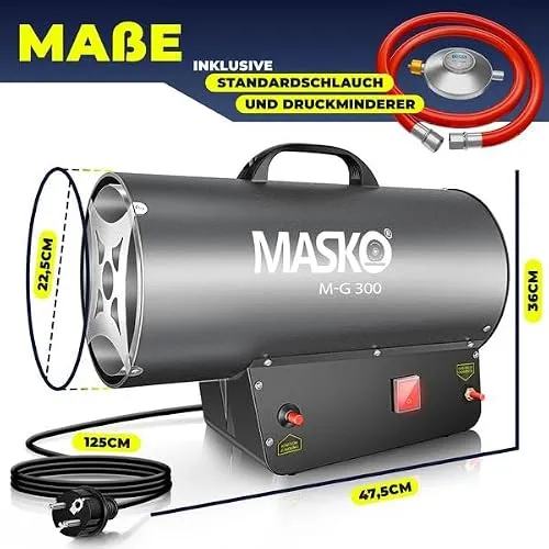 MASKO Gasheizer 4