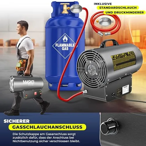 MASKO Gasheizer 5