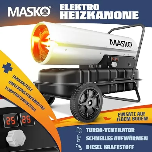 MASKO Heizkanone 30kW 2
