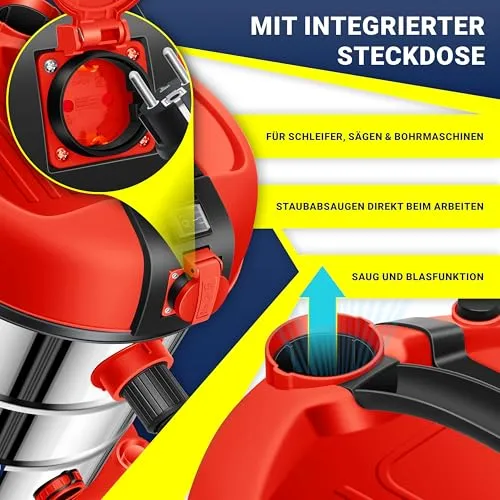 MASKO Industriestaubsauger 4