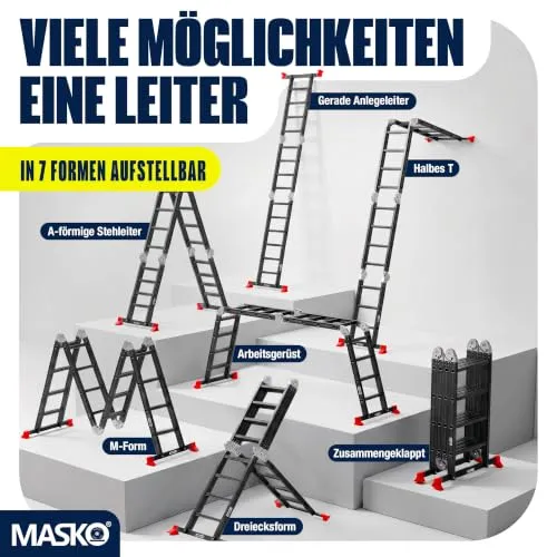 MASKO Leiter 4x3 3
