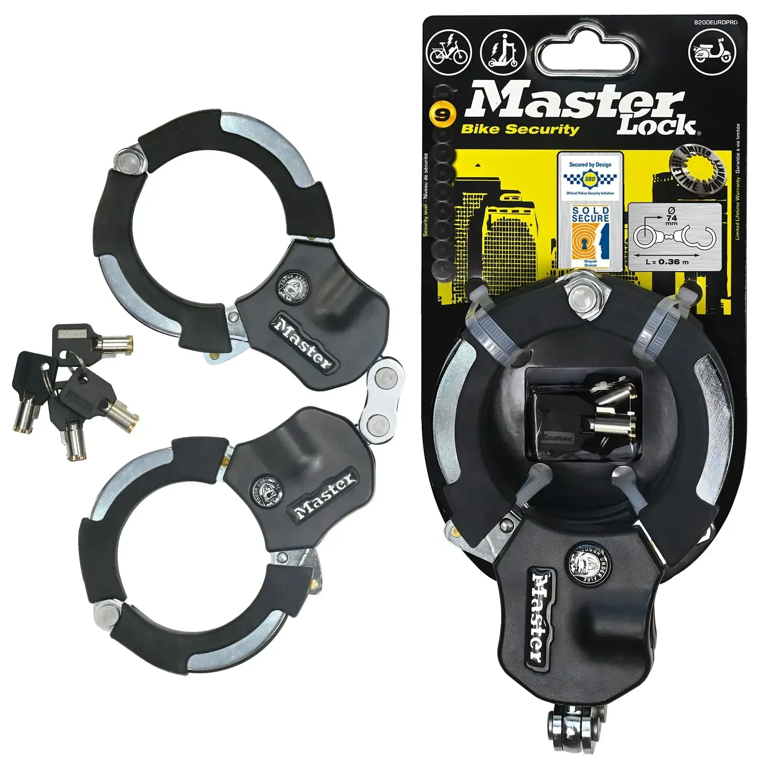 Master Lock Street Cuff 8200